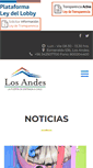 Mobile Screenshot of losandes.cl