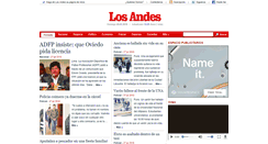 Desktop Screenshot of losandes.com.pe