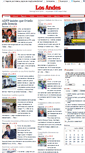 Mobile Screenshot of losandes.com.pe