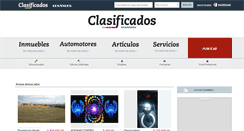Desktop Screenshot of clasificados.losandes.com.ar